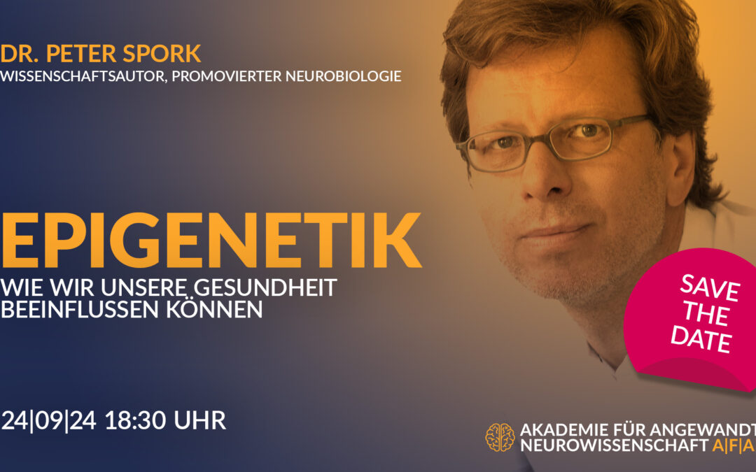 SAVE THE DATE 24-07 EPIGENETIK